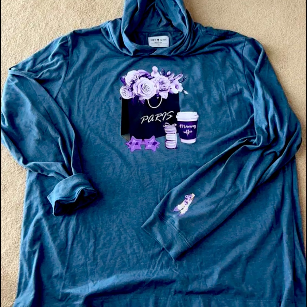 Soft serve cloud cotton lightweight hoodie